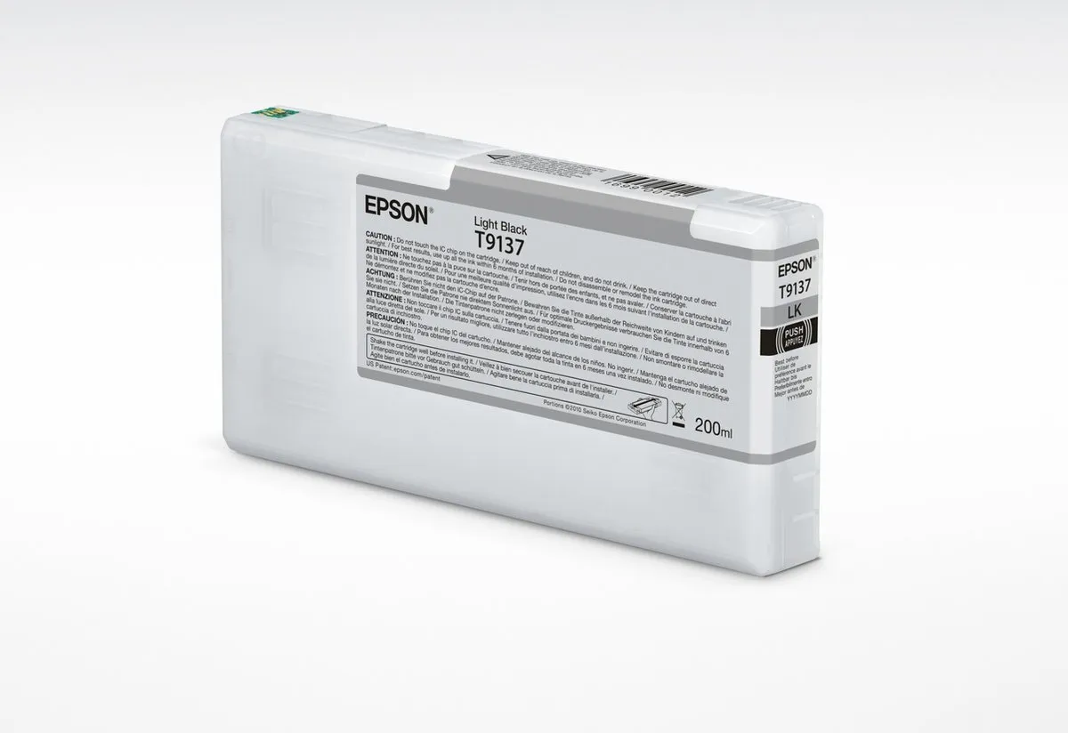 Epson C13T913700 Inktcartridge Zwart - 200ml