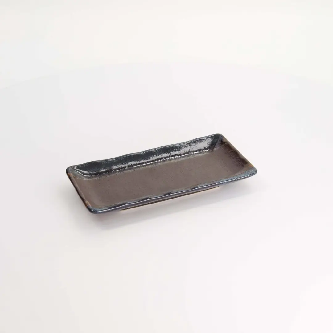 Tokyo Design Studio Masiko Kinyo Bord - 19,5x9,5x2,5cm Zwart