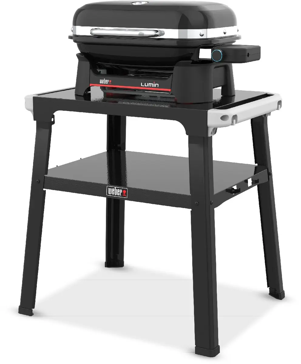 Weber Lumin Compact Elektrische Barbecue 28cm - 6 Hamburgers - Zwart
