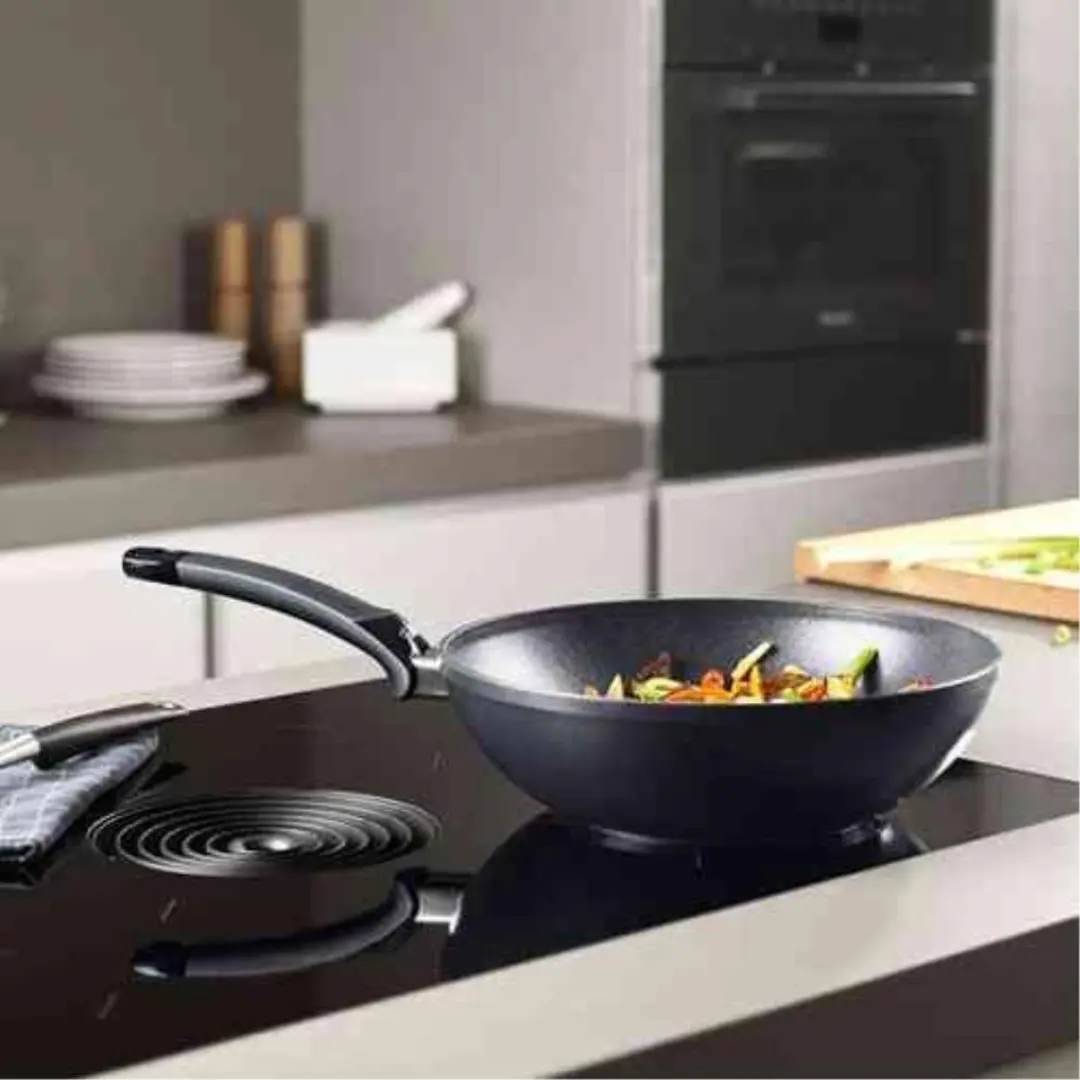 Fissler Adamant Wokpan 28cm - Zwart