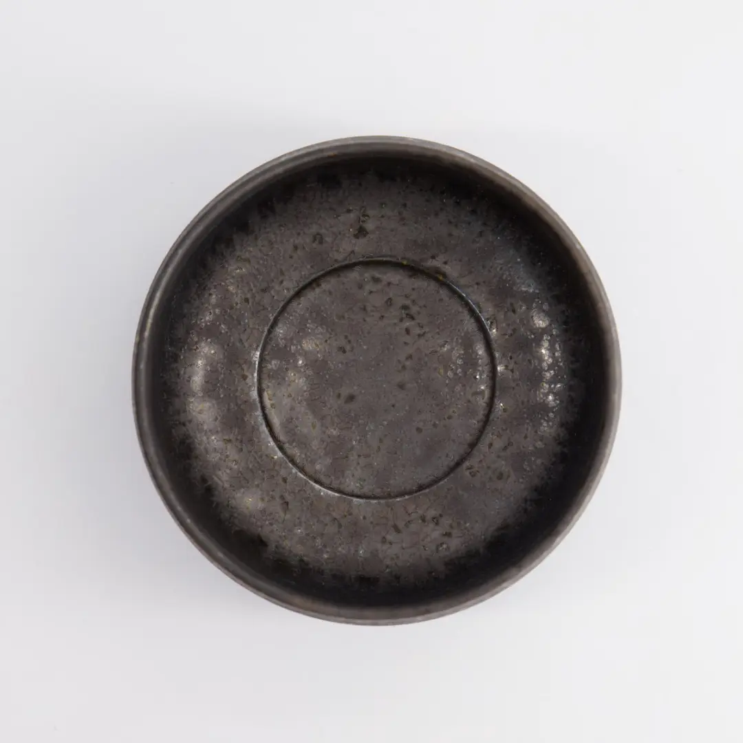 Tokyo Design Studio Ambachtelijke Matcha Kom - Zwart 11.5x7.7cm