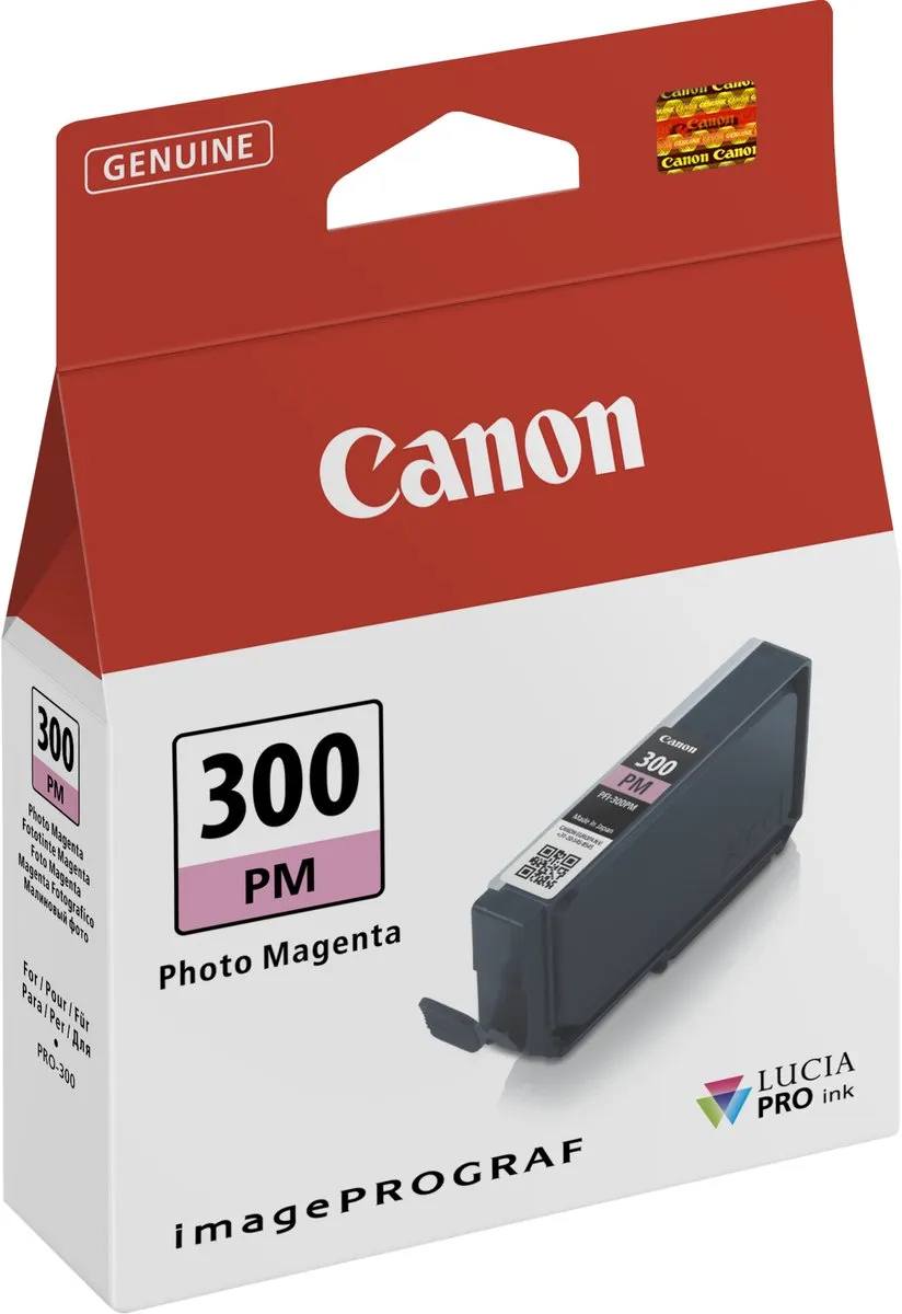 Canon 300PM Inktcartridge 4198C001 - Rood