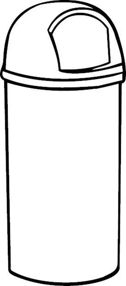 Rubbermaid Marshal Container - 79,5 l - Zwart