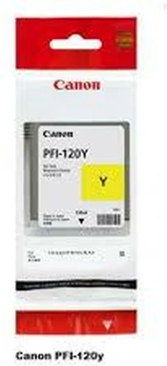 Canon PFI-120Y Inktcartridge Geel 130ml