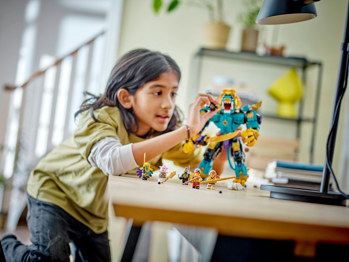 LEGO Monkie Kid The Mighty Azure Lion 80048, Bouwpakket, 9 jaar, Kunststof, 789 stuk(s), 1,1 kg