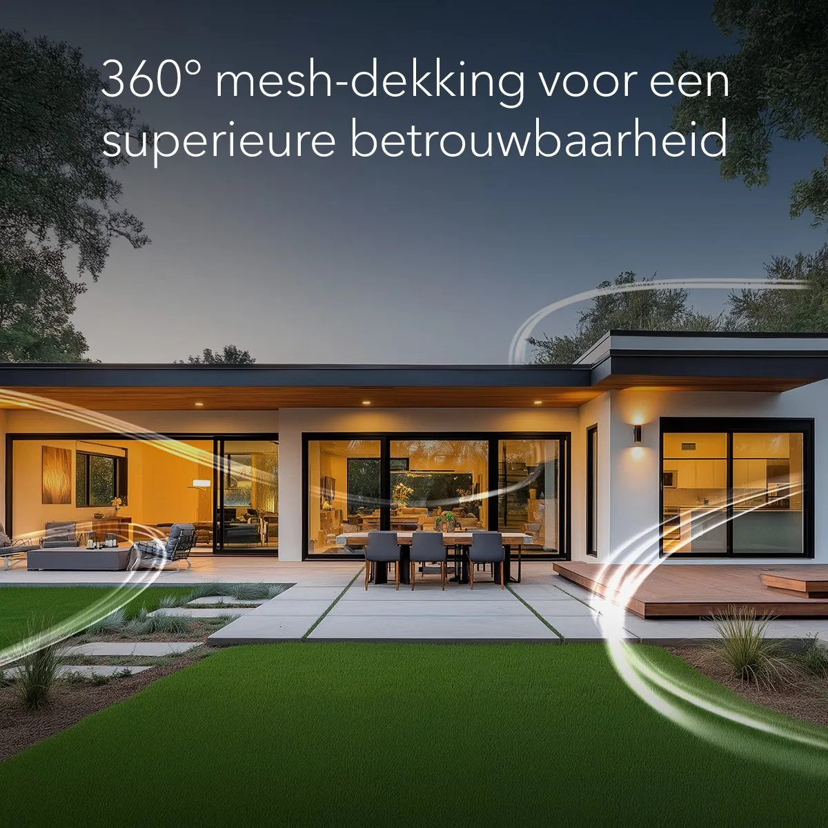 Netgear Orbi RBE373 Mesh WiFi 7 Versterker - 3600 Mbps - 3 Stuks