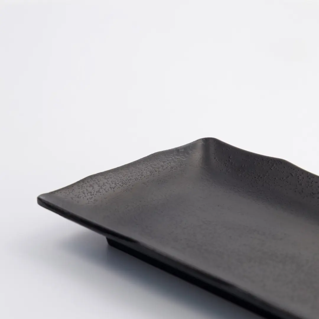Tokyo Design Studio Zen Bord - Zwart 20,7x13x2,8cm Melamine