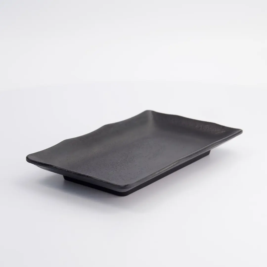 Tokyo Design Studio Zen Bord - Zwart 20,7x13x2,8cm Melamine