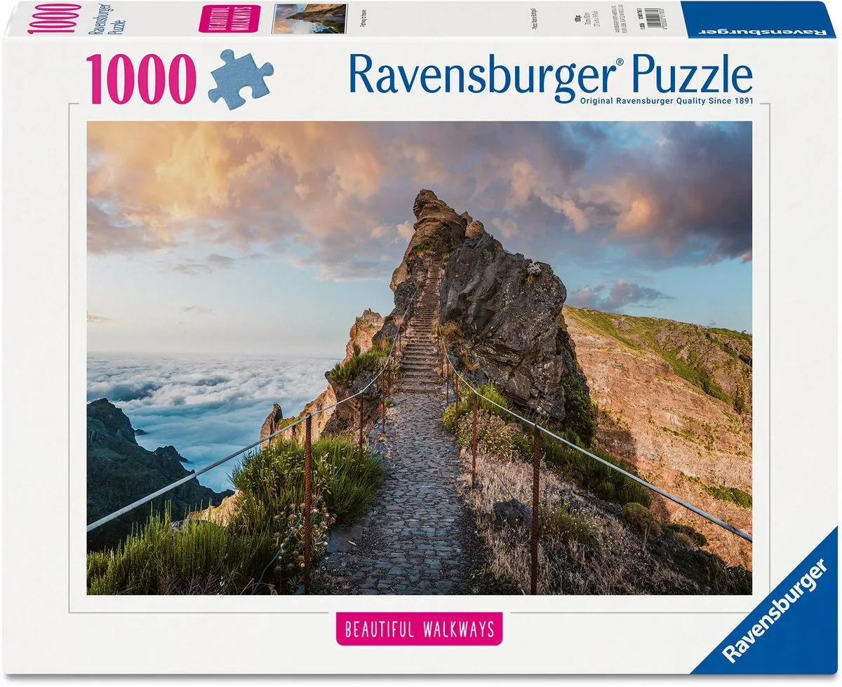 Ravensburger Hemels Bergpad Legpuzzel 1000 Stukjes