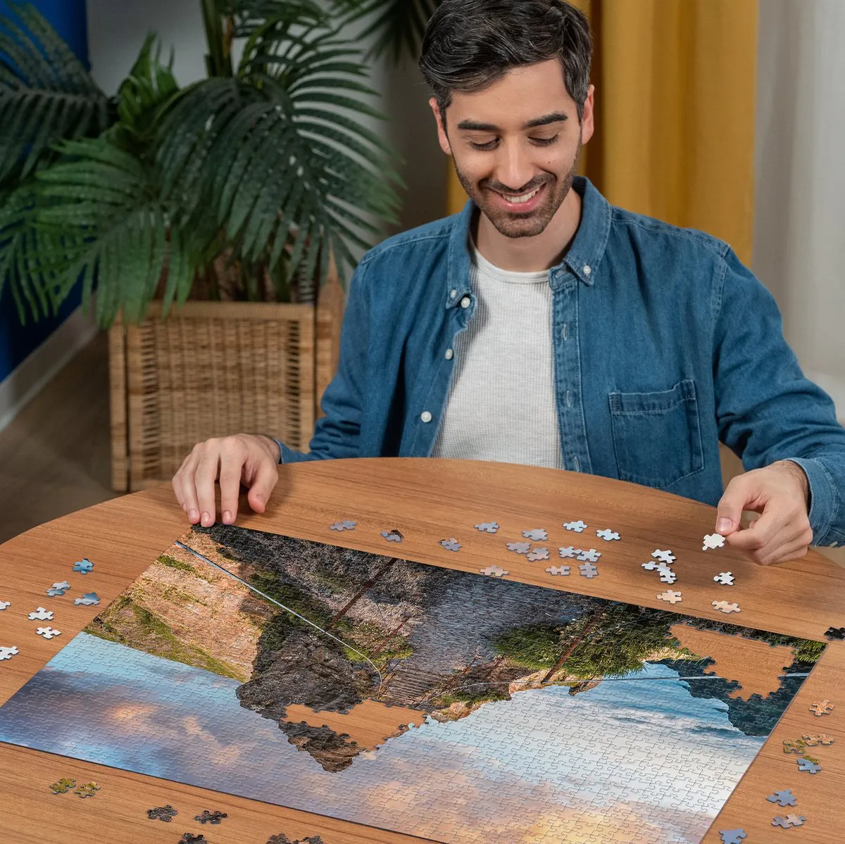 Ravensburger Hemels Bergpad Legpuzzel 1000 Stukjes