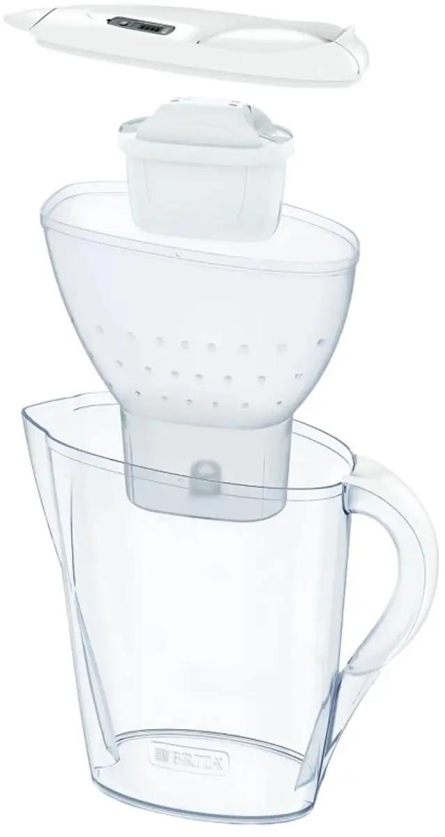BRITA Marella Waterfilterkan 2,4L - 3x Maxtra+ Wit