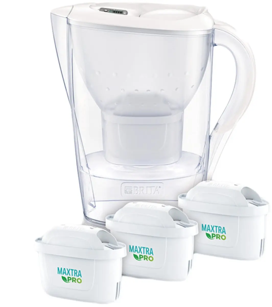 BRITA Marella Waterfilterkan 2,4L - 3x Maxtra+ Wit