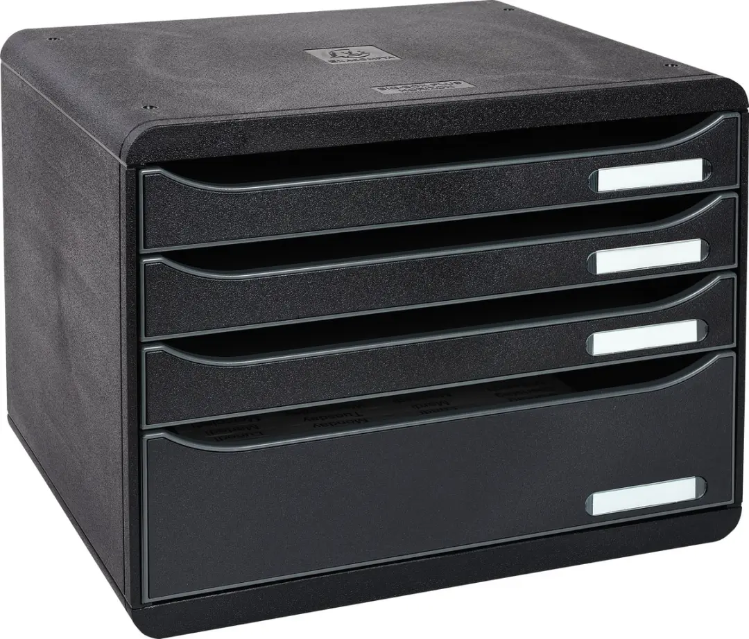 Exacompta Ladenbox Horizon Maxi 4 Lagen - Zwart