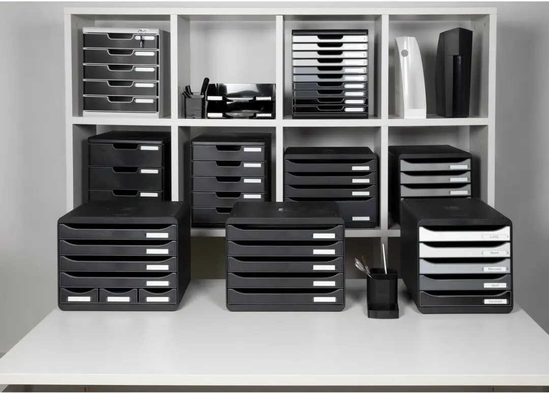 Exacompta Ladenbox Horizon Maxi 4 Lagen - Zwart
