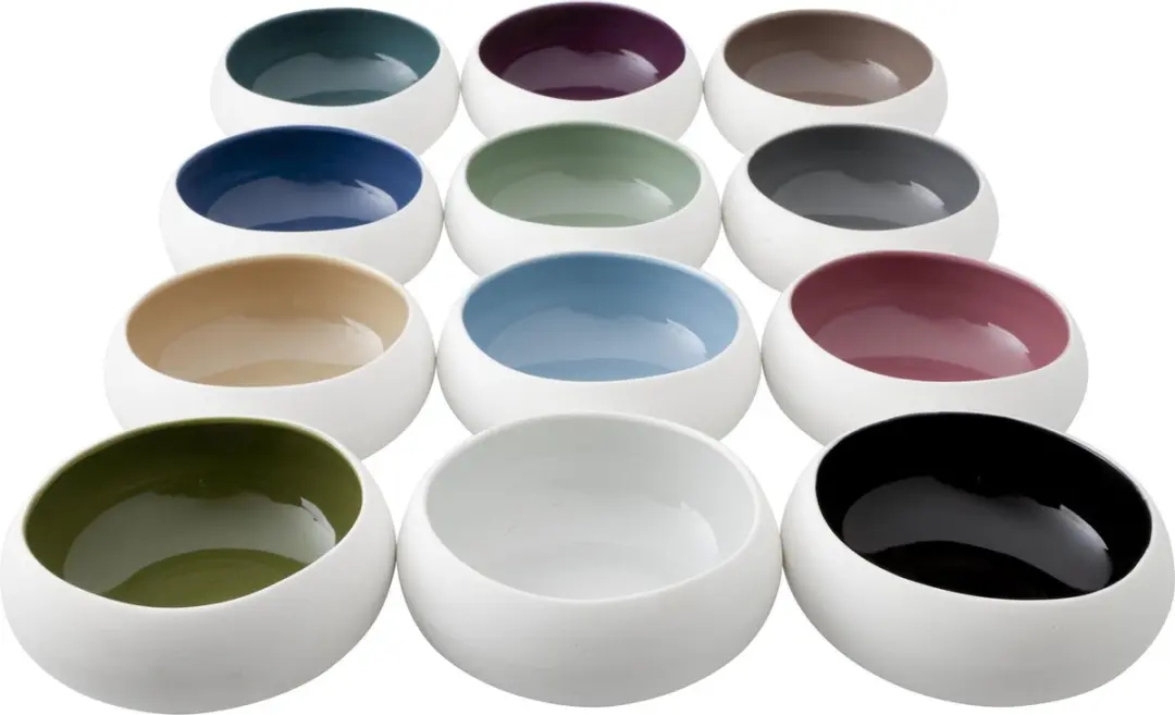 Cosy&Trendy Rainbow Schaaltje Porselein 35cl - 12 Stuks