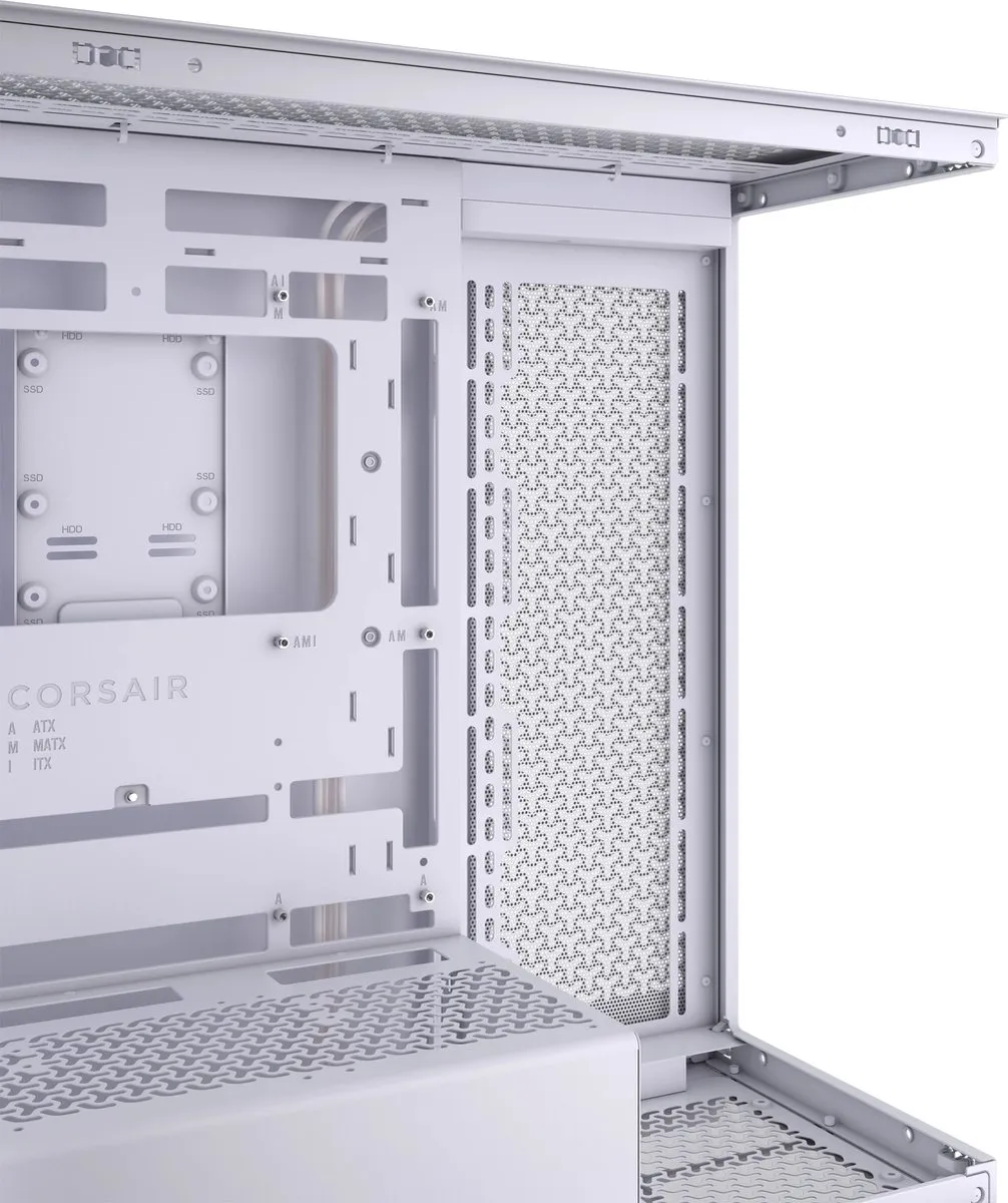 CORSAIR 3500X - Midtowermodel ATX - Gehard Glas - Wit