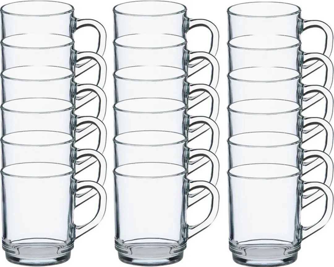 Duralex Versailles Theeglazen 24 Stuks - 260ml - Transparant