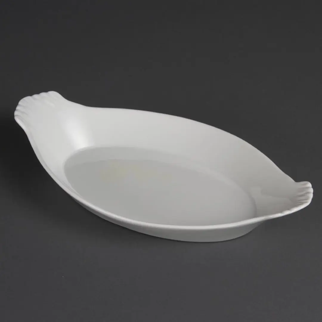 Olympia W423 Gratineerschaal - 6 Stuks - 32x18cm - Wit