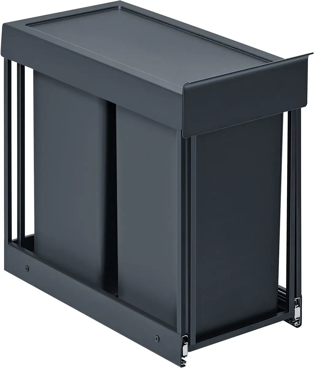 Songmics LTB950GZ01 Afvalscheidingssysteem 2 Vakken 30L