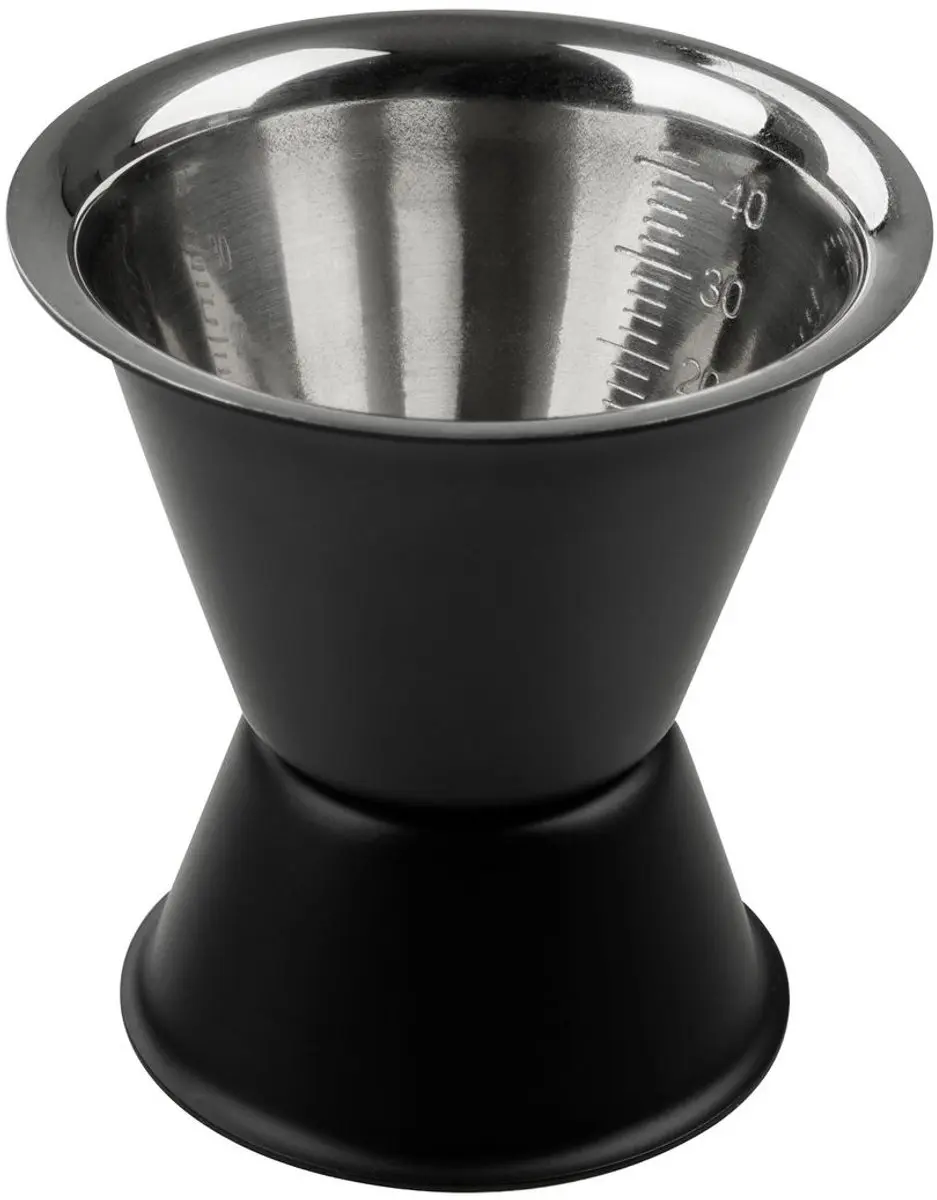 Fackelmann Spectre Cocktailmaatjes 2 & 4cl - Zwart - afbeelding 6 van 6