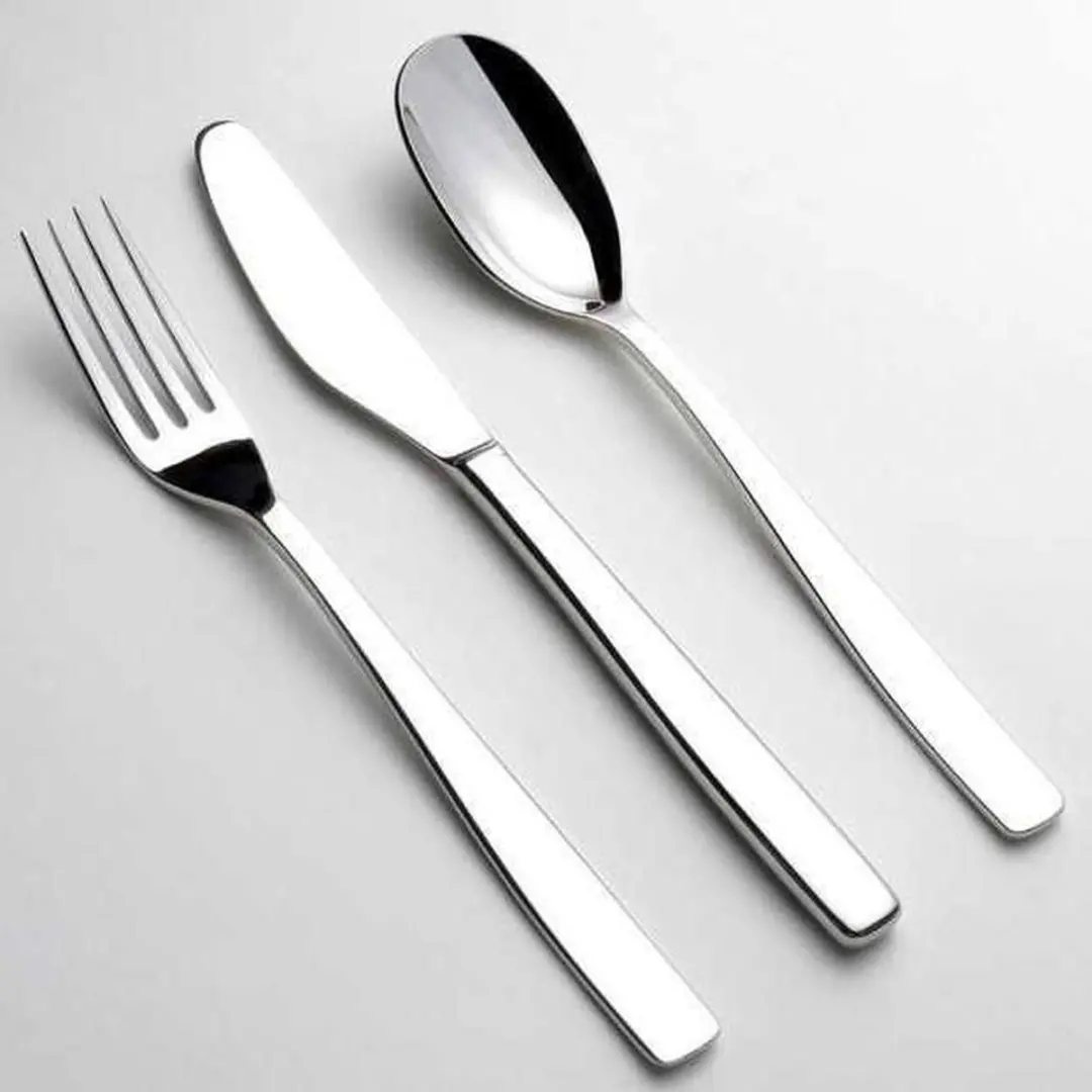 Alessi AJM22/12 Serveervork door Jasper Morrison - Zilver