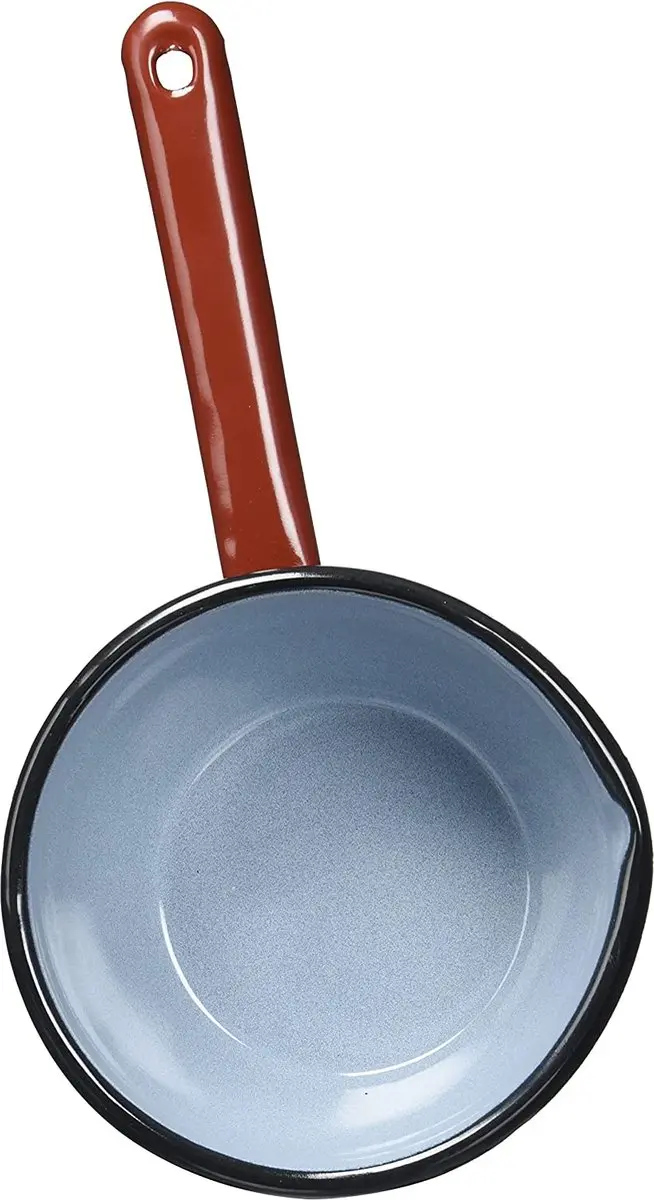 Ibili Geëmailleerde Staalpannen 12cm - 0.6L - Gas - afbeelding 3 van 4