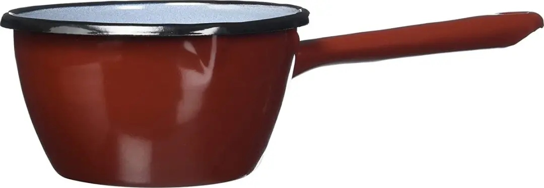 Ibili Geëmailleerde Staalpannen 12cm - 0.6L - Gas - afbeelding 4 van 4