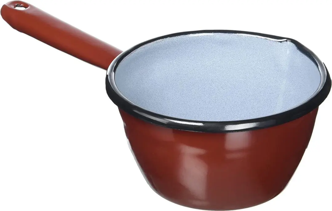 Ibili Geëmailleerde Staalpannen 12cm - 0.6L - Gas - afbeelding 2 van 4