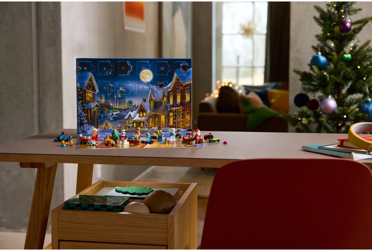 LEGO City Adventskalender 60475 - 186 Stukken - Multicolor