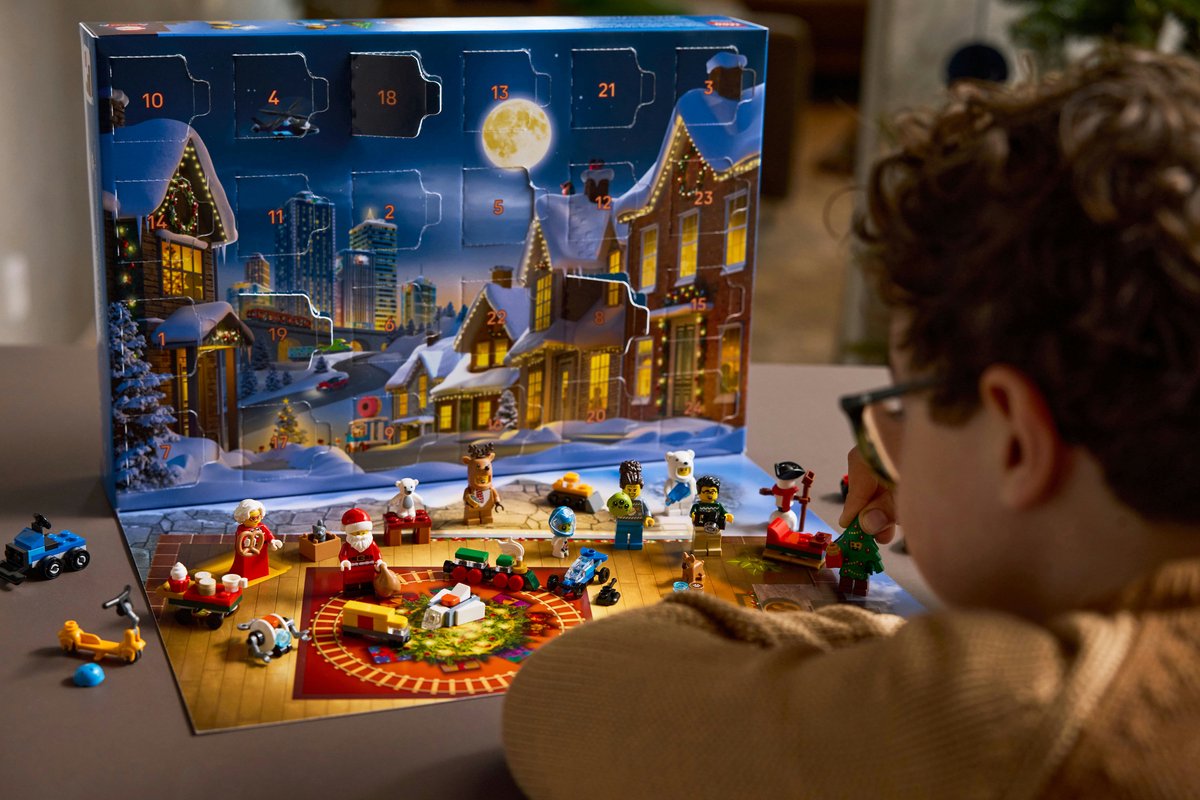LEGO City Adventskalender 2025 - Cadeau voor Kinderen - 60475