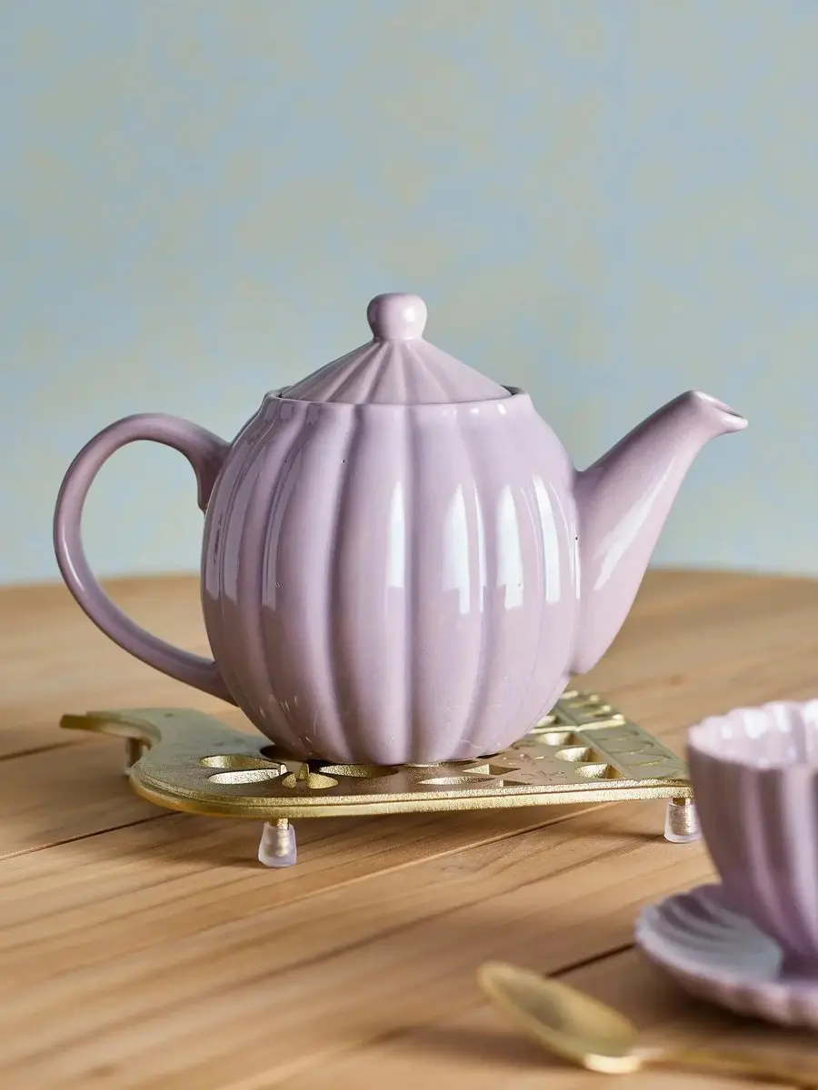 Bloomingville Theepot Aardewerk Latina - 1,1L - Roze