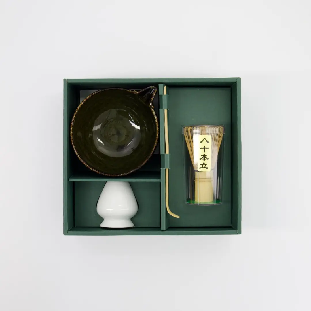 Tokyo Design Studio Matcha Giftset Amano Oribe - 4 Stuks