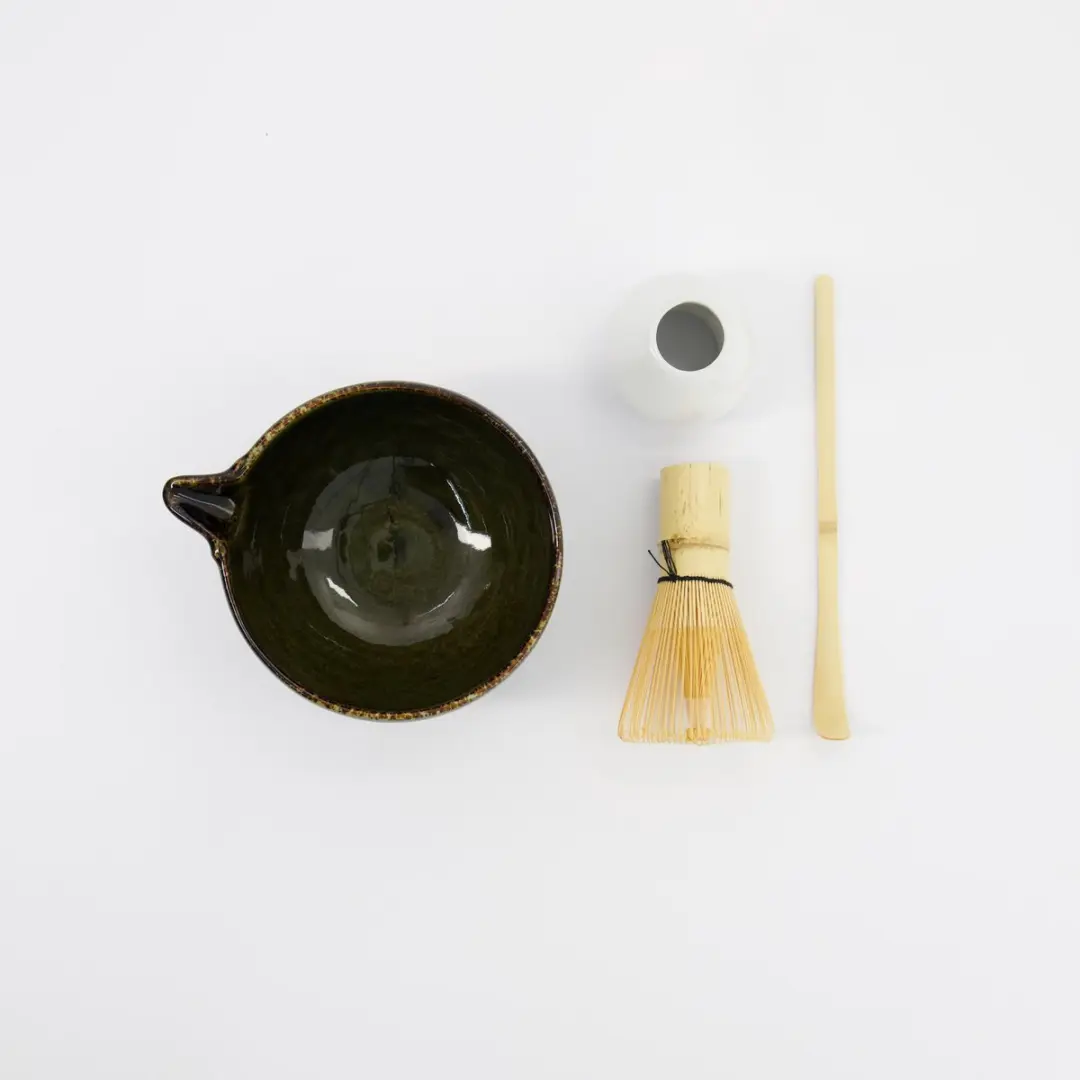 Tokyo Design Studio Matcha Giftset Amano Oribe - 4 Stuks