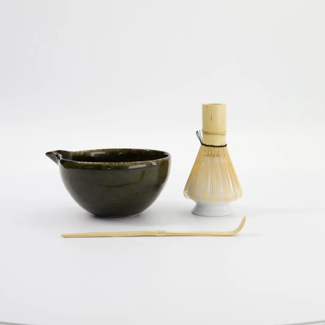 Tokyo Design Studio Matcha Giftset Amano Oribe - 4 Stuks