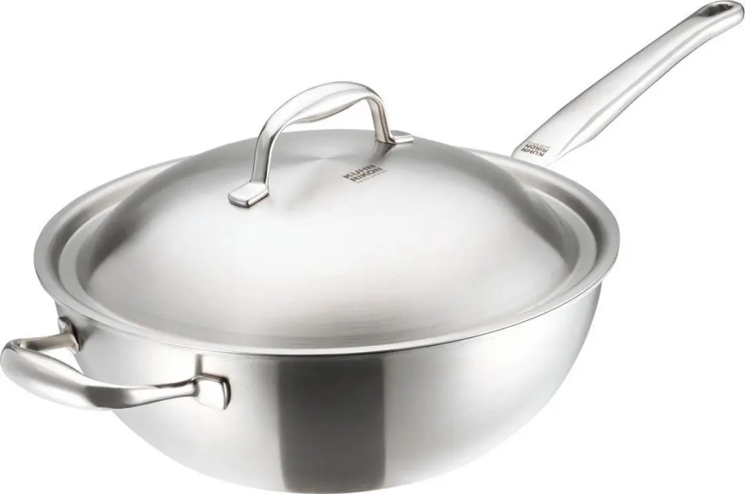 Kuhn Rikon Tri-Ply RVS Steelwok 28cm