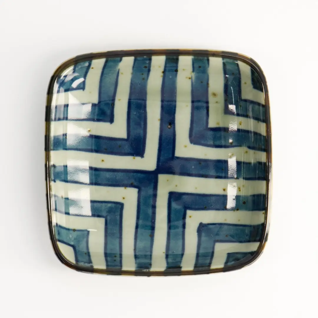 Tokyo Design Studio Mashiko Sausschaaltje Yokomino Blauw