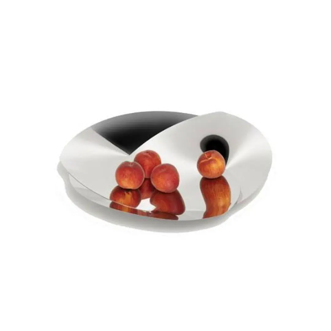 Alessi Resonance Fruitschaal 40cm - Zilvergrijs