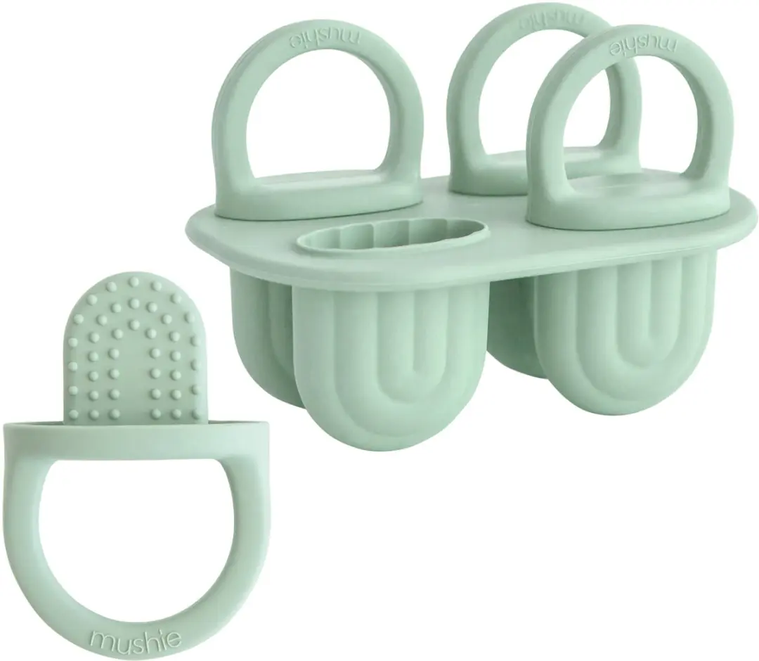 Mushie IJsjes Tray Cambridge Blue