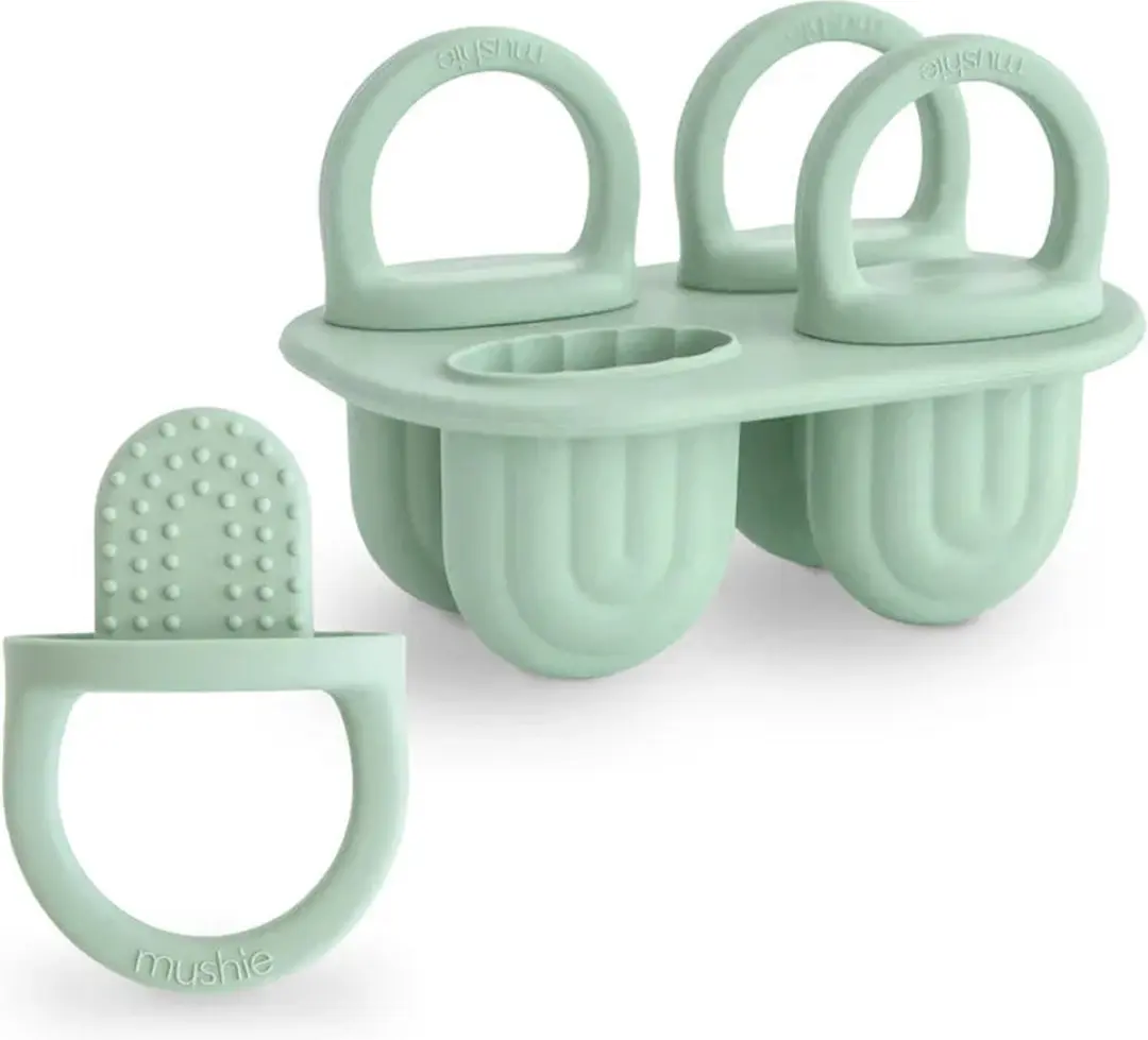 Mushie IJsjes Tray Cambridge Blue