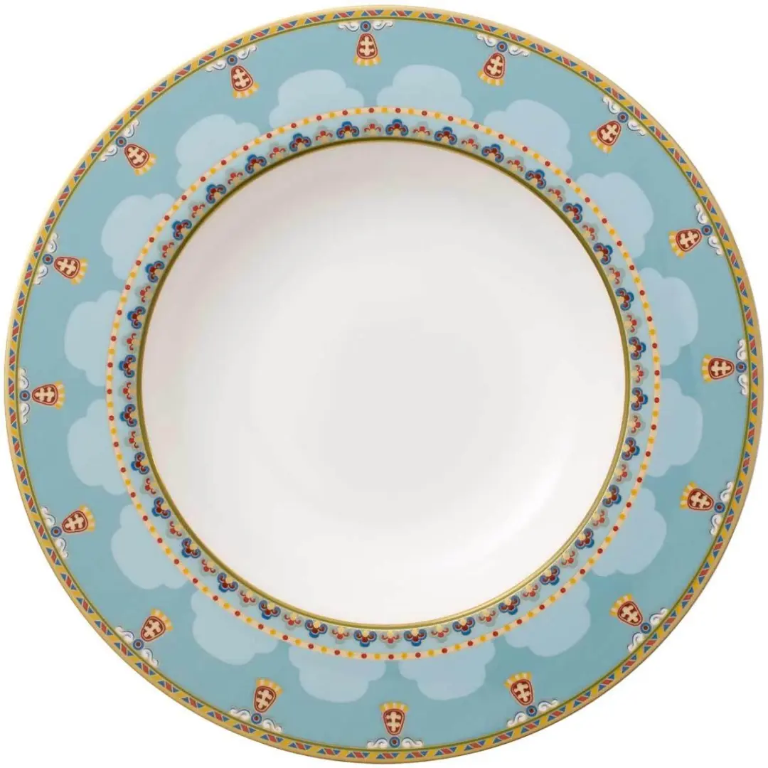 Villeroy & Boch Suppenteller Samarkand Aquamarin Ø24,8cm
