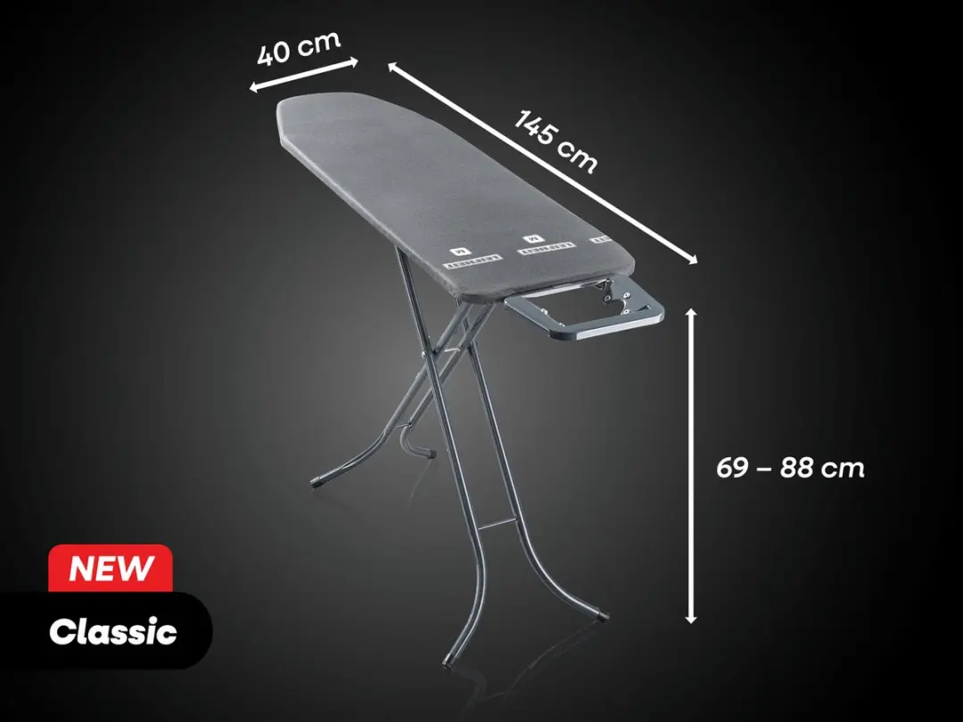 Leifheit Classic M Basic Strijkplank - Zwart