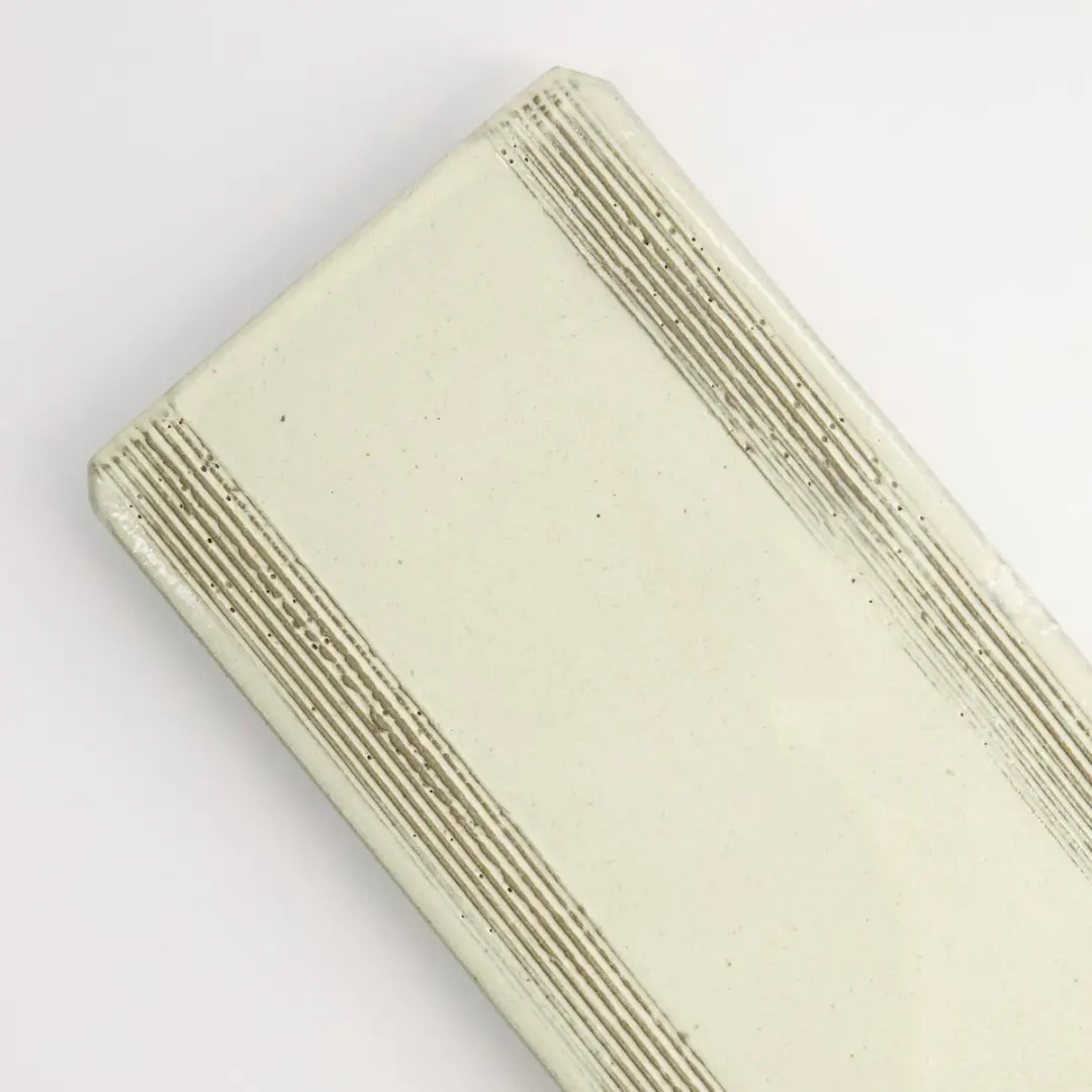 Tokyo Design Studio Mino Craft Rechthoekig Bord - 26x12cm - Off White