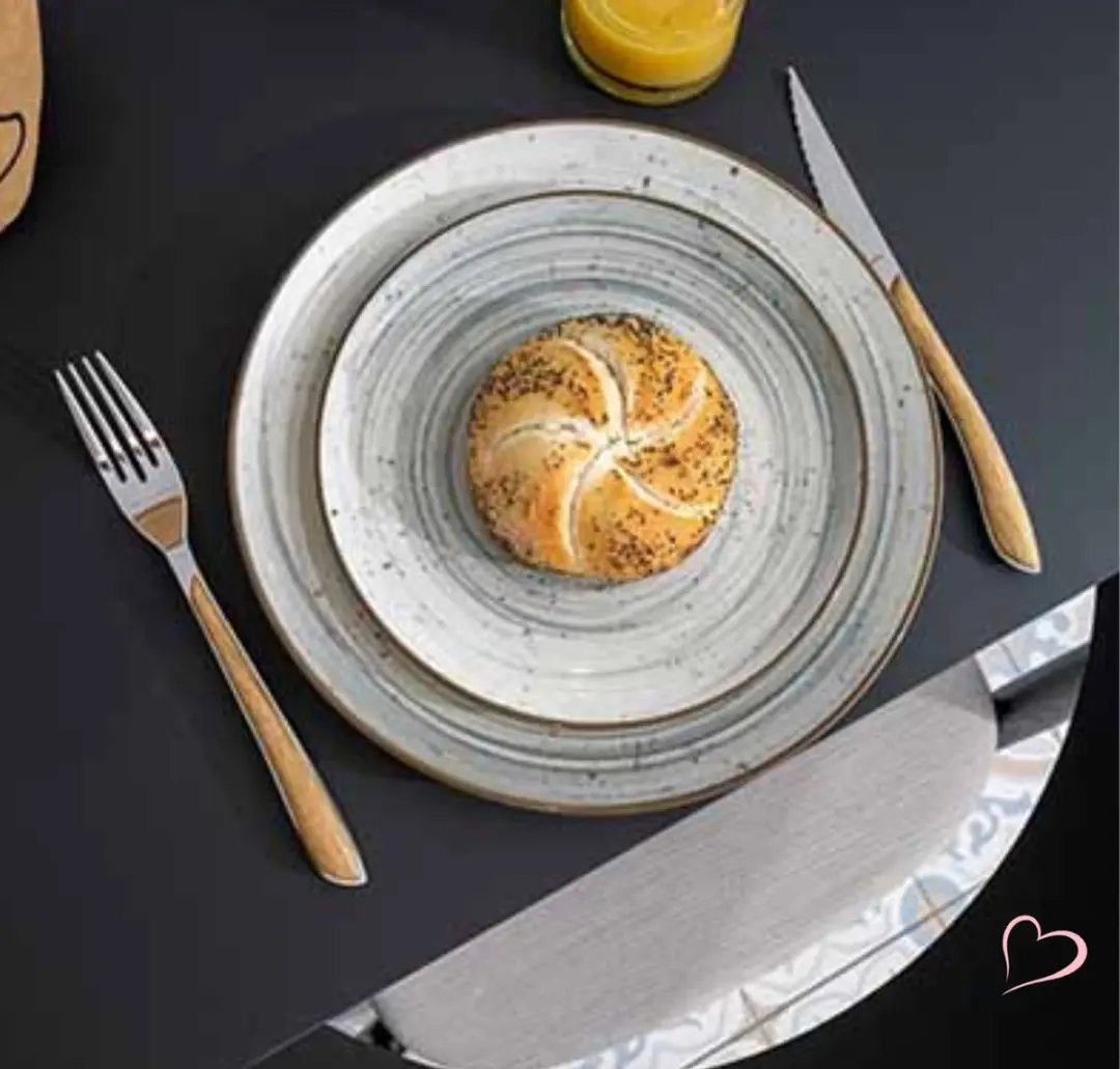 Cosy&Trendy Dinerbord Sintra Dusty Blue Ø26cm