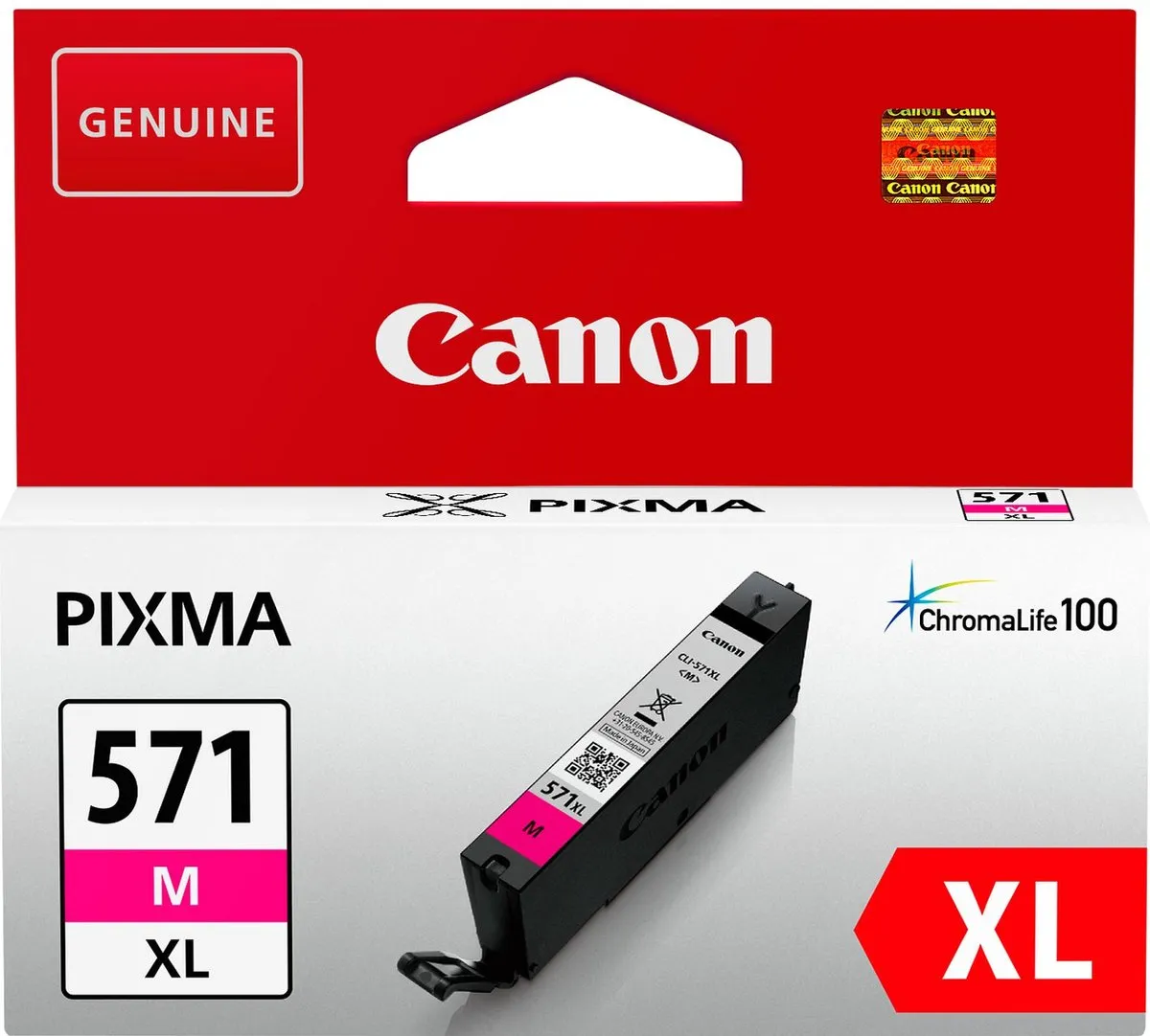 Canon CLI-571M XL Inktcartridge Magenta - 6ml