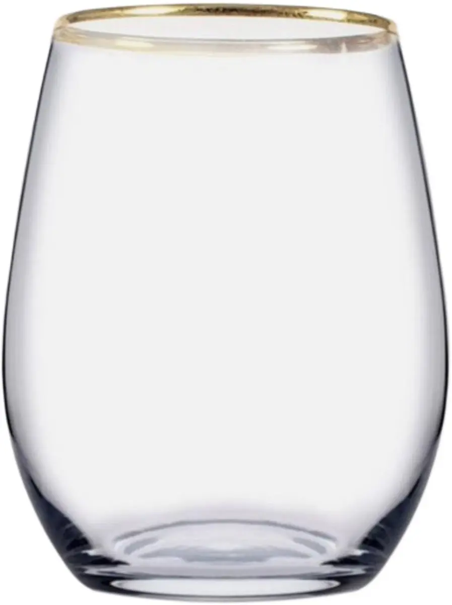 Pasabahce Golden Touch Waterglas 42,5cl - 6 Stuks