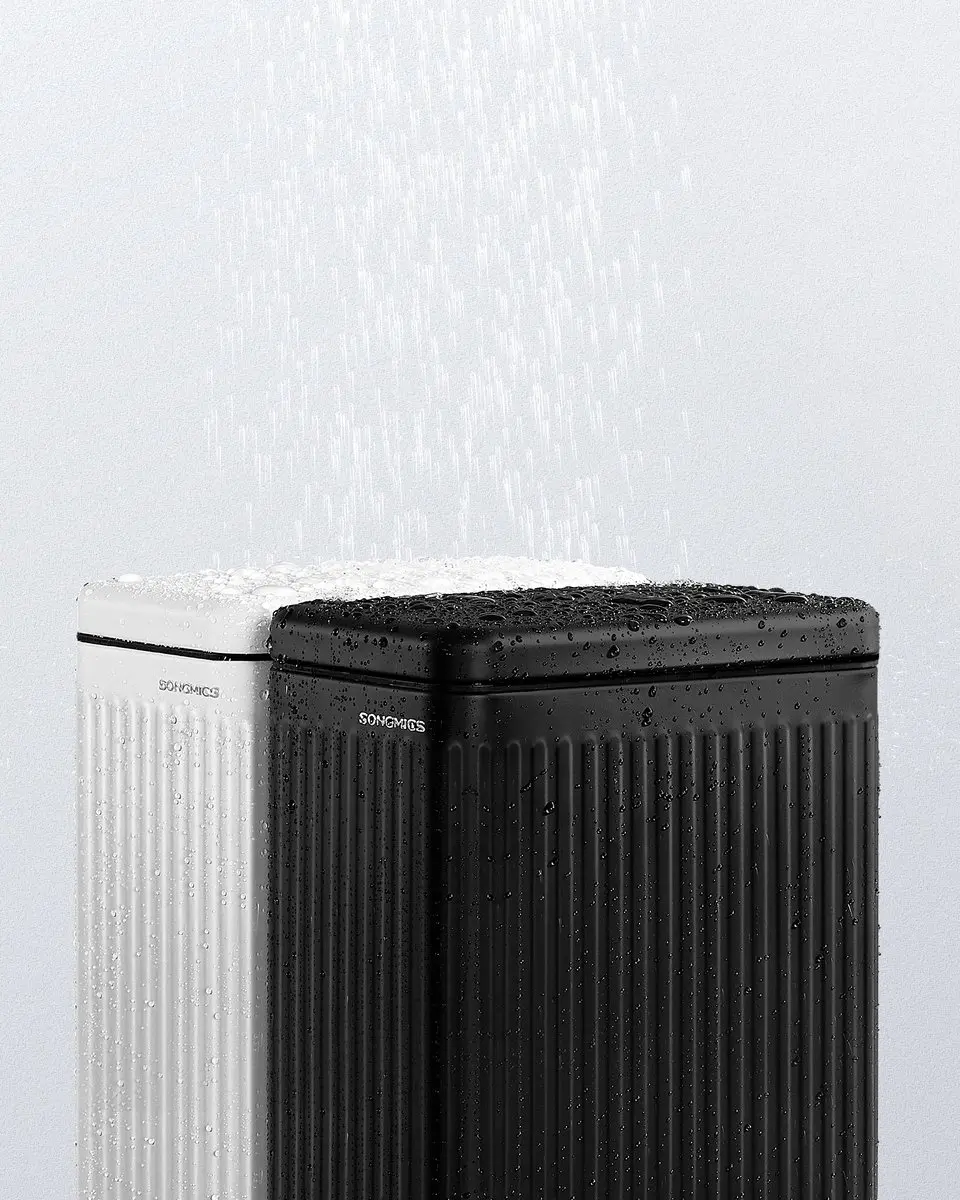 Songmics LTB562B01 Pedaalemmer 10L - Inktzwart