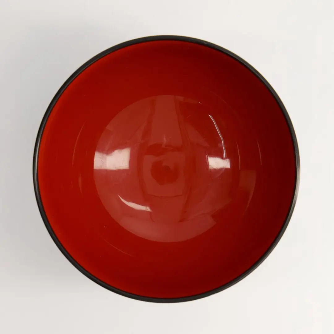 Tokyo Design Studio Lacquerware Kom - 15,9 x 9,5cm - Zwart