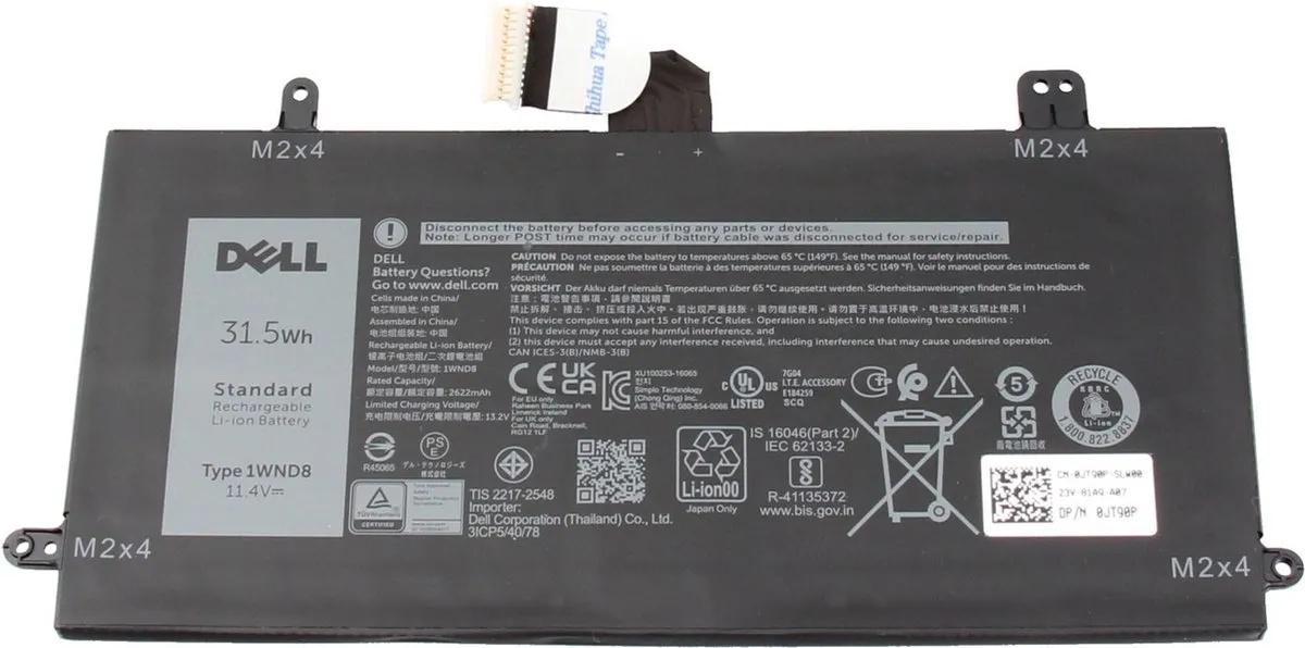 Dell 01WND8 Laptopbatterij