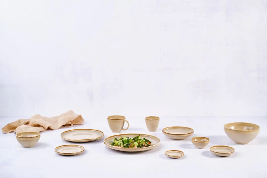 Cosy&Trendy Dinerbord Conico Sand - Ø27cm