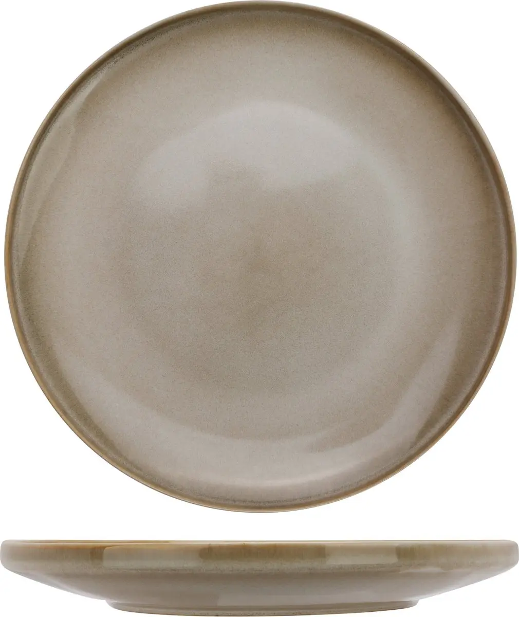 Cosy&Trendy Dinerbord Conico Sand - Ø27cm